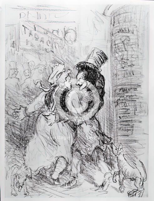 Vie Boheme, La, 1905. Creator: Robert Henri.