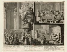 Vie très croyable des Moines, c. 1789. Creator: Walkcheim, Nicolas (active second Half of 18th cen.)