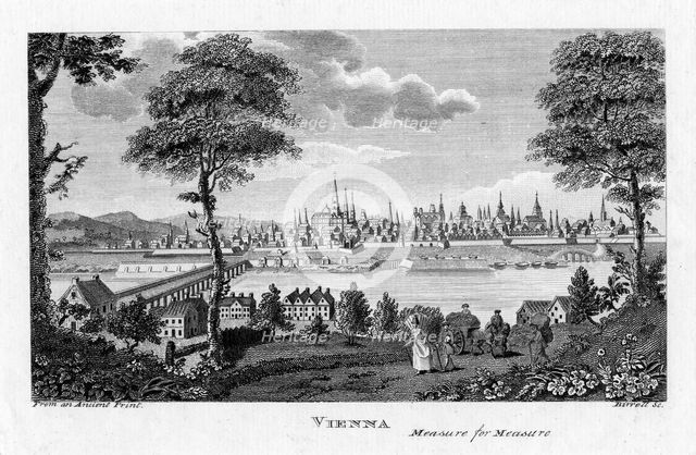 Vienna, Austria, c1790. Artist: A Birrell