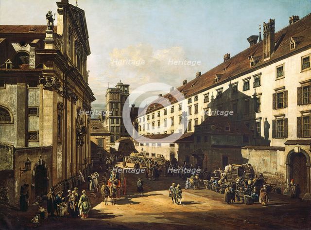 Vienna, Dominican Church, 1759-1760. Artist: Bellotto, Bernardo (1720-1780)