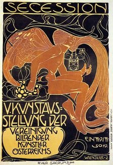 Vienna Secession, Fifth Exhibition poster, 1899