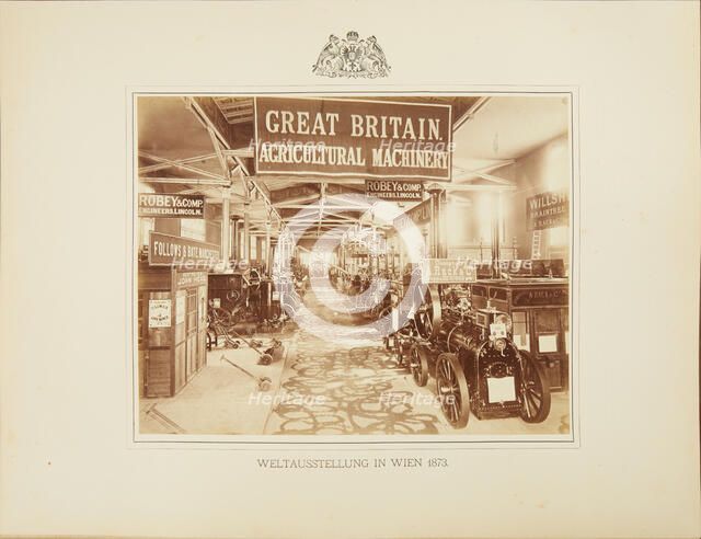 Vienna World Exhibition 1873, 1873. Creator: Kramer, Oscar (1835-1892).