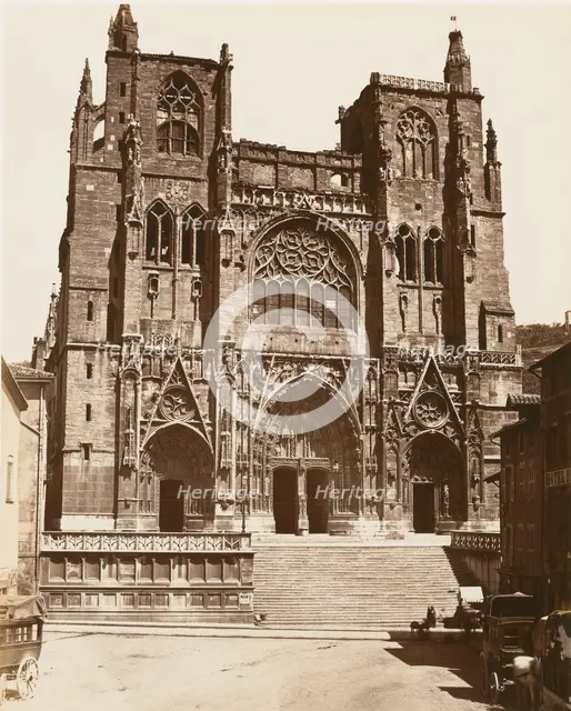 Vienne, St. Maurice, ca. 1861. Creator: Edouard Baldus.