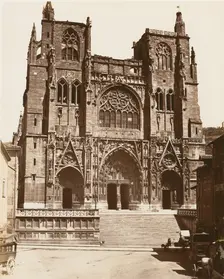Vienne, St. Maurice, ca. 1861. Creator: Edouard Baldus