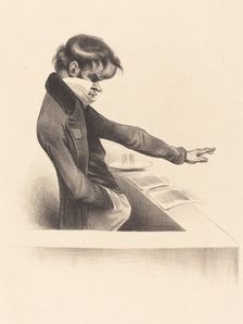 Viennet à la Tribune, 1832. Creator: Honore Daumier