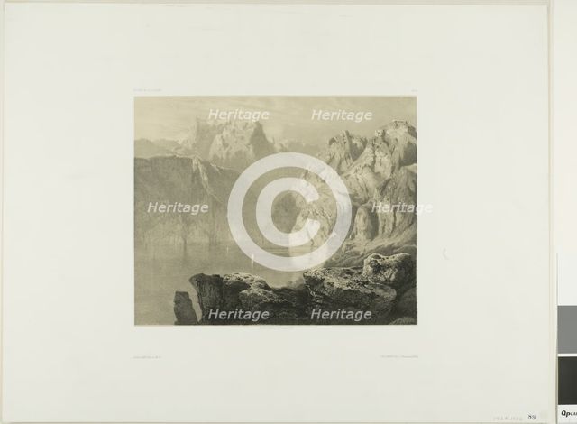 Vier Waldstaettersee, n.d. Creator: Alexandre Calame.