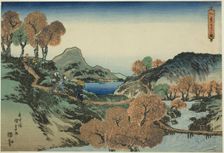 Viewing Maple Trees, 1835. Creator: Utagawa Kunisada