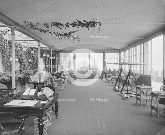 Viewing Platform, Royal Yacht Squadron. Creator: Kirk & Sons of Cowes.