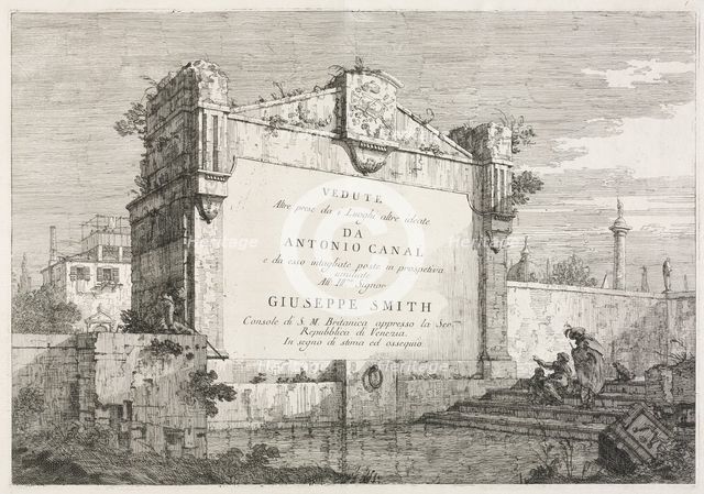 Views, 1735-1746. Creator: Antonio Canaletto (Italian, 1697-1768).