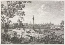 Views: Imaginary View of Padua, 1735-1746. Creator: Antonio Canaletto (Italian, 1697-1768)