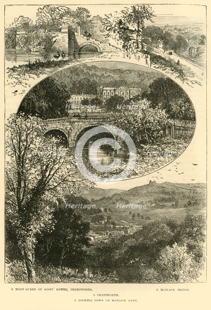 'Views in Chatsworth and Matlock', 1898. Creator: Unknown.