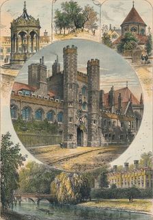 Views in and about Cambridge c1890. Creator: Unknown