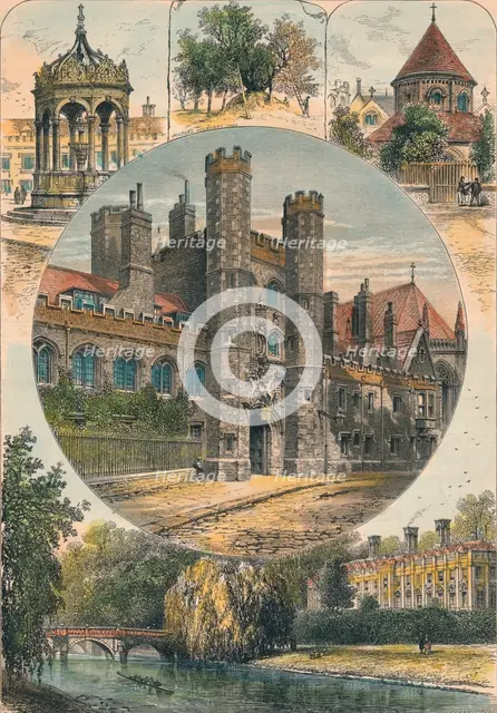 'Views in and about Cambridge', c1890.  Creator: Unknown.