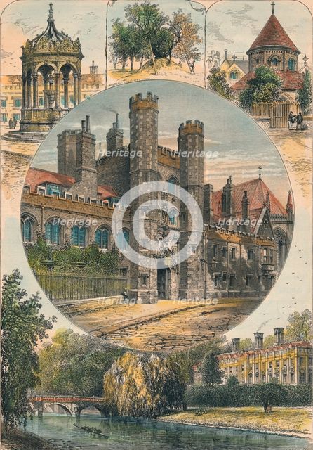 'Views in and about Cambridge', c1890.  Creator: Unknown.