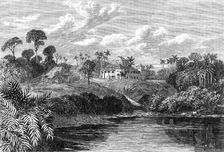 Views in Borneo: Government House, Sarawak, 1864. Creator: Mason Jackson