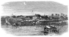 Views in Borneo: Kucking Fort, Sarawak, 1864. Creator: Unknown
