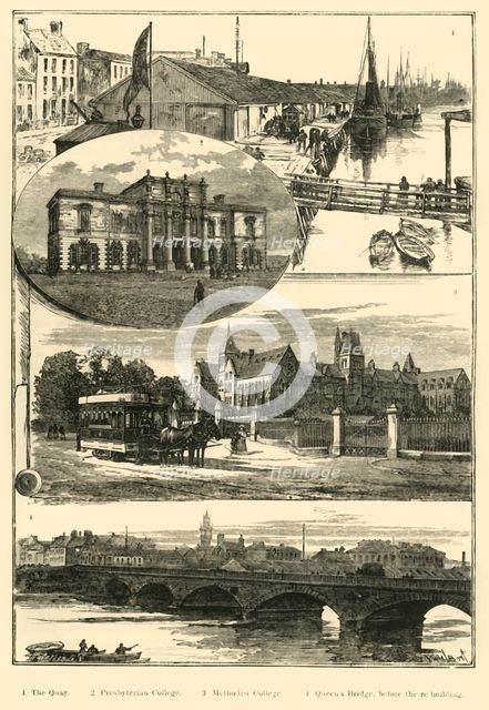 'Views in Belfast', 1898. Creator: Unknown.