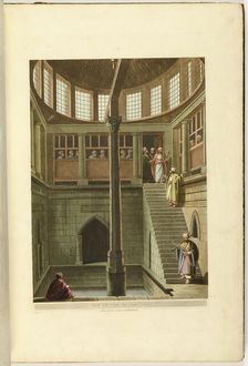 Views in Egypt (plates), 1801. Creators: Luigi Mayer, Thomas Milton, Thomas Bensley, Robert Bowyer