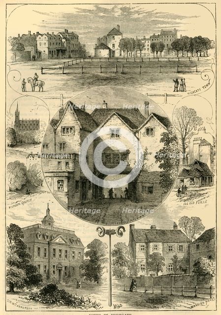 'Views in Highgate', c1876. Creator: Unknown.