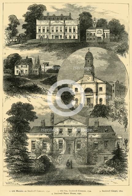'Views in Old Stockwell', (c1878). Creator: Unknown.