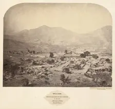 Views in Mysore: Bhoganarasimhaswami's temple, in the fort, Devarayadroog..., 1862-1865. Creator: Lieutenant Colonel Henry Dixon (British, 1824-1883)