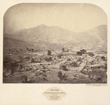 Views in Mysore: Bhoganarasimhaswami's temple, in the fort, Devarayadroog..., 1862-1865. Creator: Lieutenant Colonel Henry Dixon (British, 1824-1883)