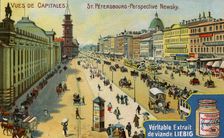 Views of Capitals: Nevsky Prospect, St Petersburg, c1900