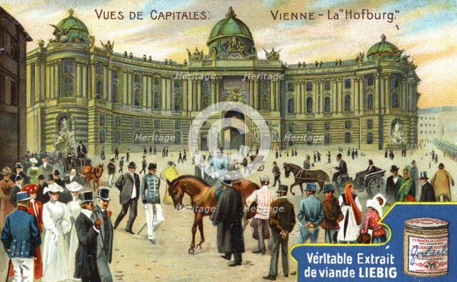 Views of Capitals: The Hofburg, Vienna, c1900. Artist: Unknown