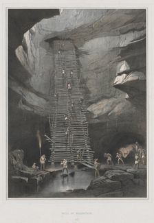 Views of Ancient Monuments in Central America, Chiapas and Yucatan, Pl. 20: Well of Bolonchen, 1844. Creator: Frederick Catherwood (British, 1799-1854)