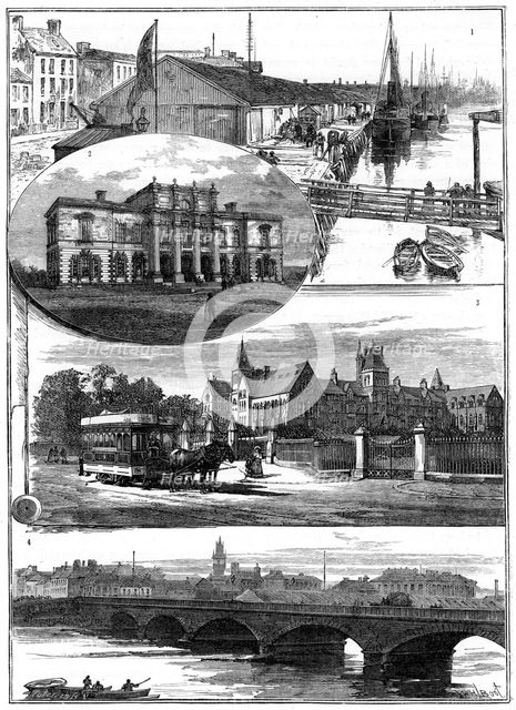Views of Belfast, 19th century. Artist: Boot
