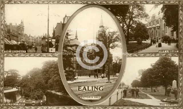 Views of Ealing, west London, 1917. Creator: Unknown.
