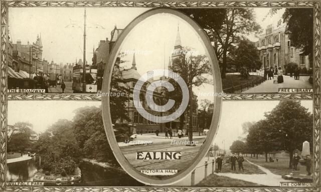 Views of Ealing, west London, 1917. Creator: Unknown.