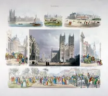 Views of London, c1845. Artist: Anon