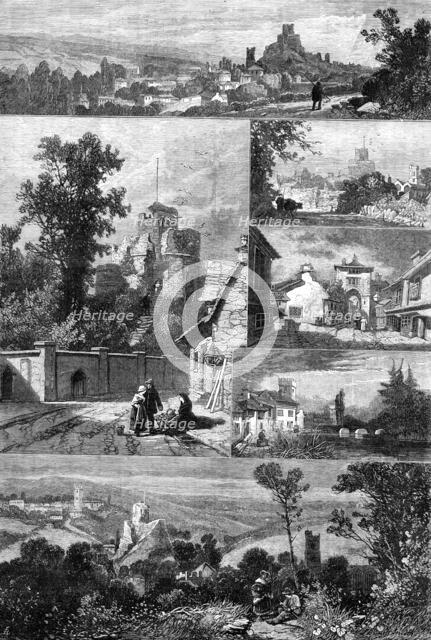 Views of Launceston, Cornwall, 1881. Creator: Unknown.