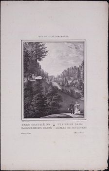 Views of Saint Petersburg. View of the Park in Pavlovsk, 1833. Artist: Sadovnikov, Vasily Semyonovich (1800-1879)