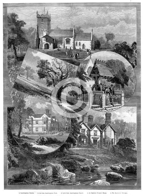 Views of Sandringham, Norfolk, 1887. Artist: Unknown