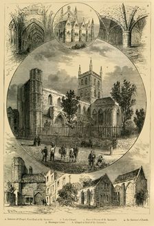Views of St. Saviour's Church (c1878). Creator: Unknown