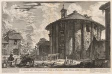 Views of Rome: Temple of Cybele, 1758. Creator: Giovanni Battista Piranesi (Italian, 1720-1778)
