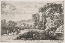 Views of Rome: Second View of Zugro. Creator: Herman van Swanevelt (Dutch, c. 1600-1655)
