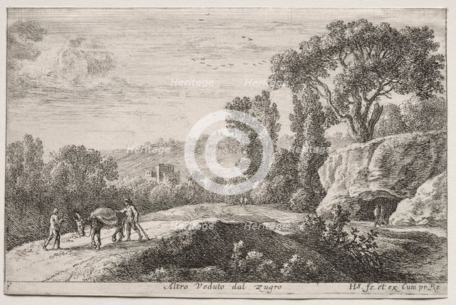 Views of Rome: Second View of Zugro. Creator: Herman van Swanevelt (Dutch, c. 1600-1655).