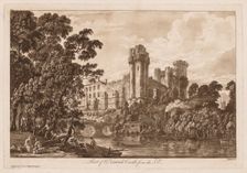 Views of Warwick Castle: Part of Warwick Castle from the South East, 1776. Creator: Paul Sandby (British, 1731-1809)