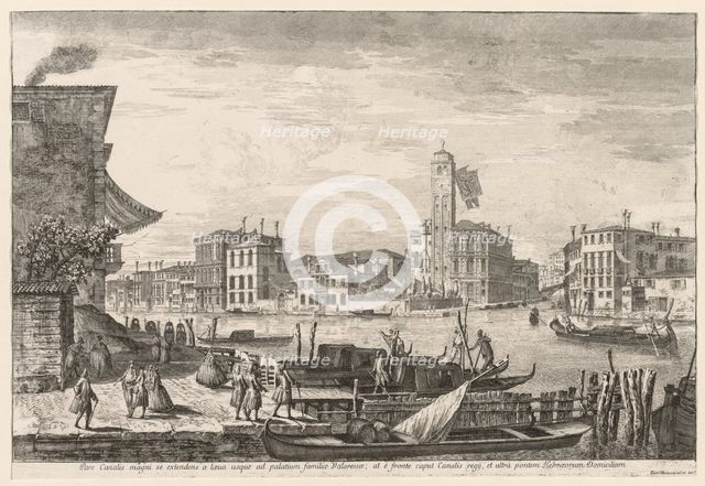 Views of Venice: Cannaregio, 1741. Creator: Michele Marieschi (Italian, 1710-1743).