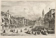 Views of Venice: S. Maria Formosa, 1741. Creator: Michele Marieschi (Italian, 1710-1743)