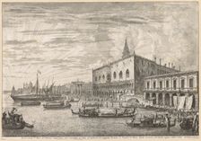 Views of Venice: The Molo and S. M. Della Salute, 1741. Creator: Michele Marieschi (Italian, 1710-1743)