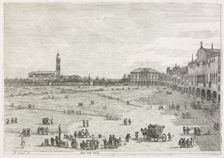 Views: Prà della Valle, Padua, 1735-1746. Creator: Antonio Canaletto (Italian, 1697-1768)