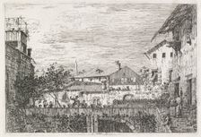Views: The Terrace, 1735-1746. Creator: Antonio Canaletto (Italian, 1697-1768)