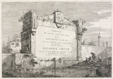 Views: Title Page, 1735-1746. Creator: Antonio Canaletto (Italian, 1697-1768)