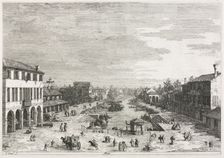 Views: Views of Mestre, a Town in the Province of Venice, 1735-1746. Creator: Antonio Canaletto (Italian, 1697-1768)