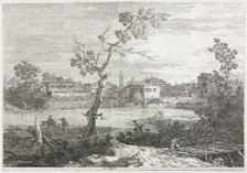 Views: View of Burano, a Town on an Island in the Venetian Lagoon, 1735-1746. Creator: Antonio Canaletto (Italian, 1697-1768)