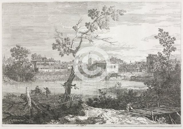 Views: View of Burano, a Town on an Island in the Venetian Lagoon, 1735-1746. Creator: Antonio Canaletto (Italian, 1697-1768).